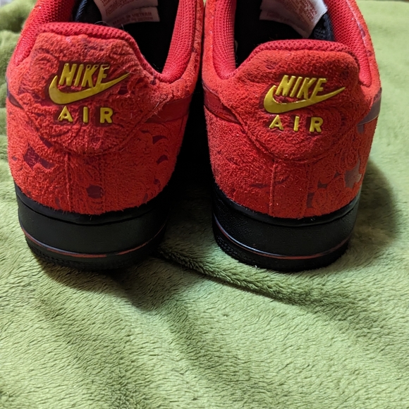 Nike Air force one low Red Pasley size 11 - Picture 6 of 12